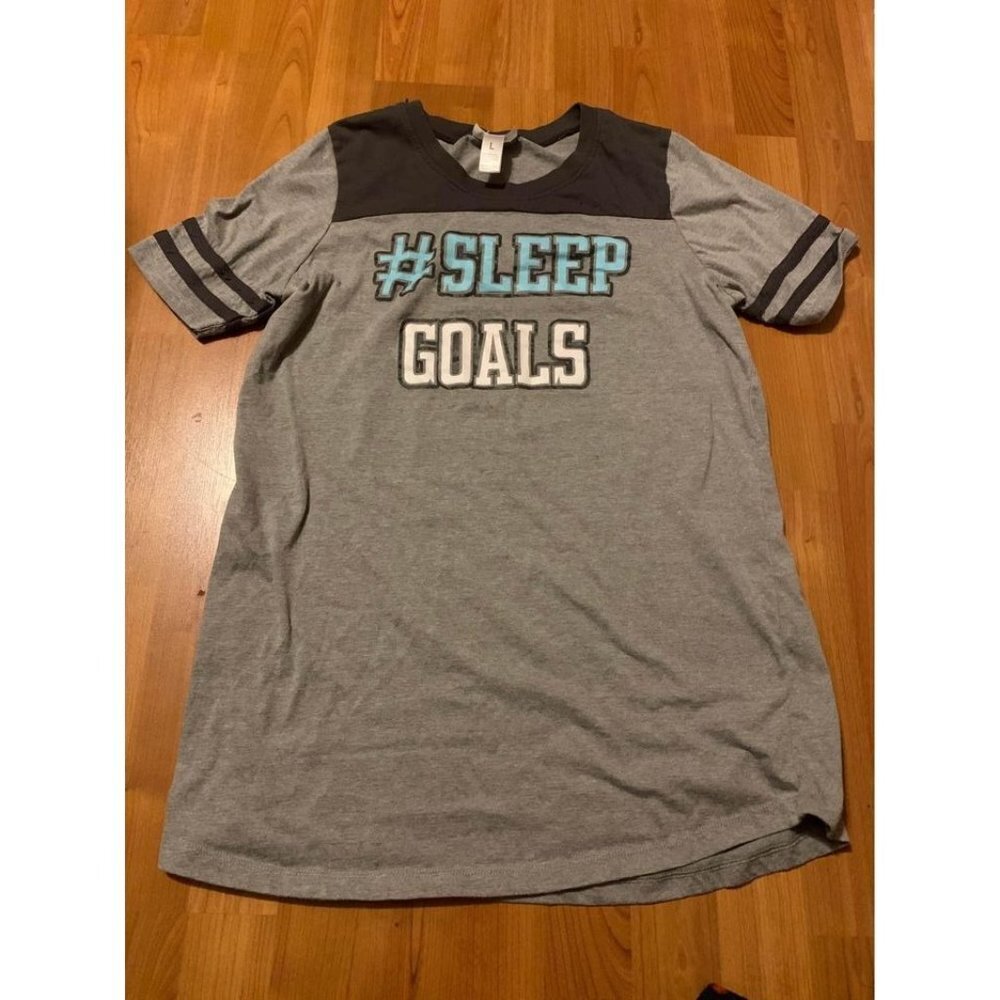 Just Be Sleep Goals T Shirt Size Large
